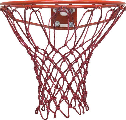 Krazy Netz Heavy Duty Maroon Crimson Red Basketball Rim Net