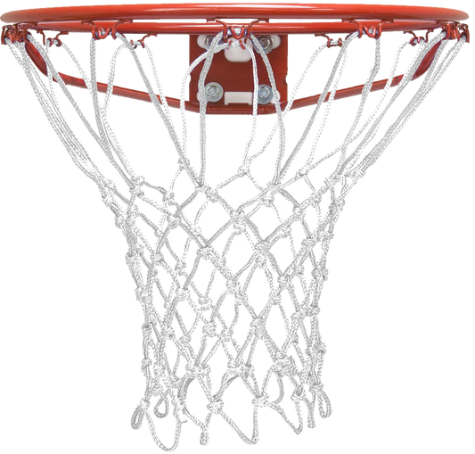 Krazy Netz Heavy Duty Brilliant White Basketball Rim Net