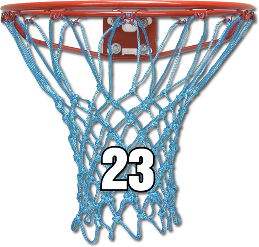 Krazy Netz Playerz Numbered Basketball Rim Net