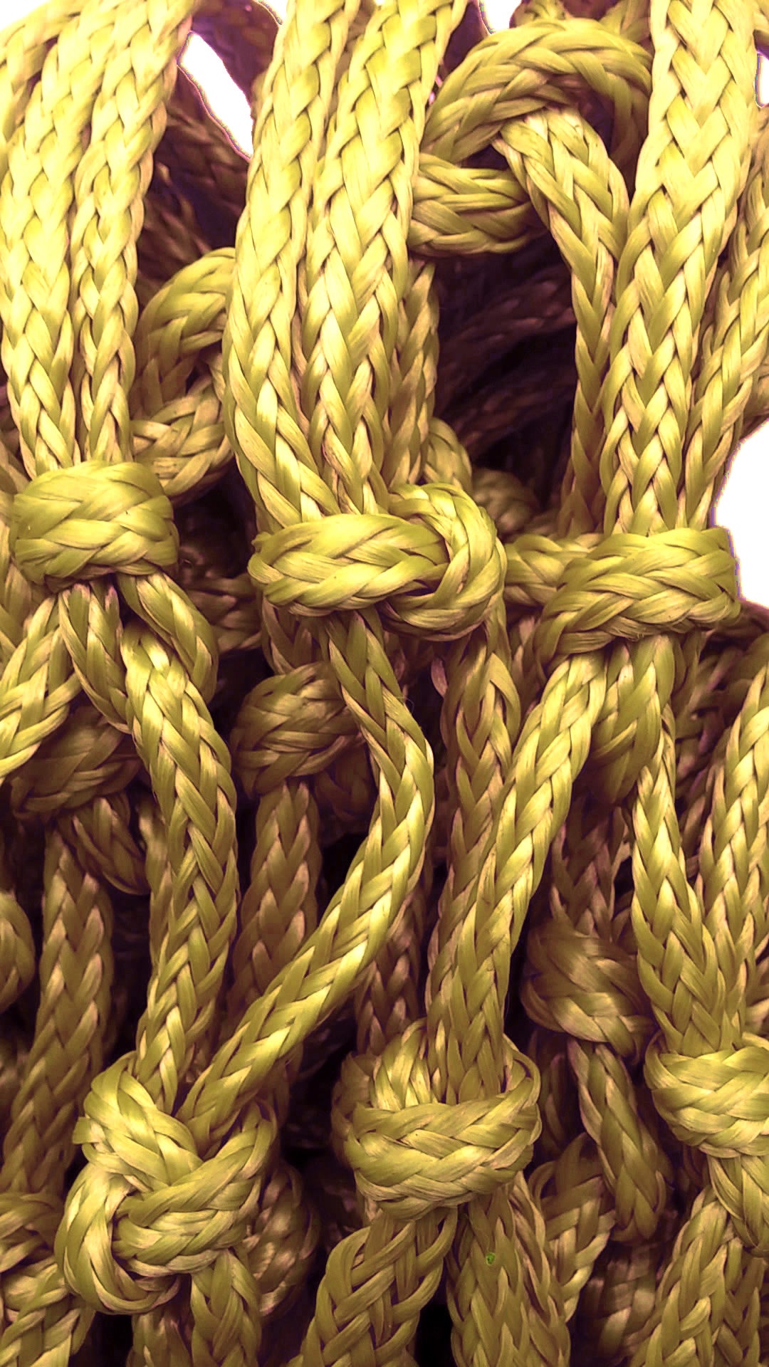 Golden Yellow Basketball Net