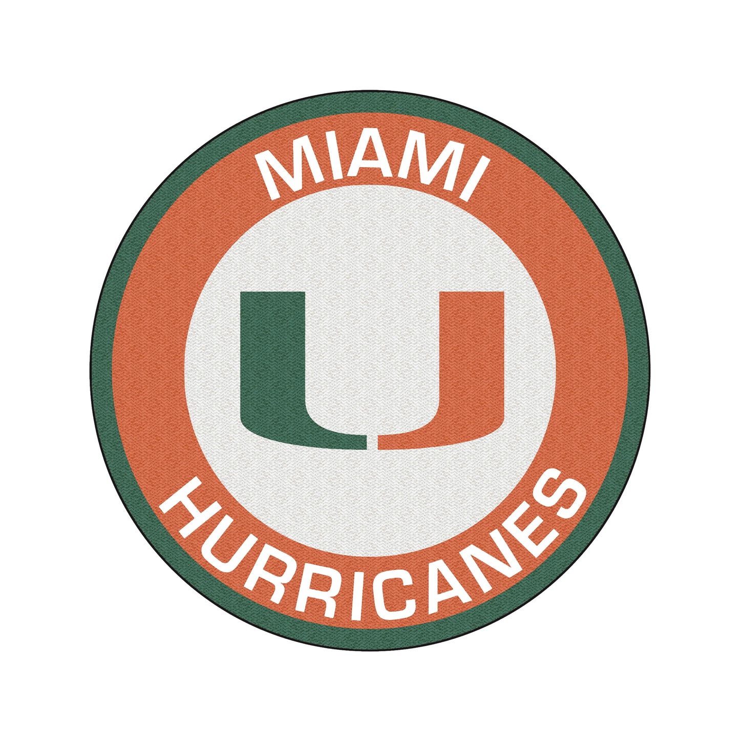University of Miami Hurricanes Embroidered Patch