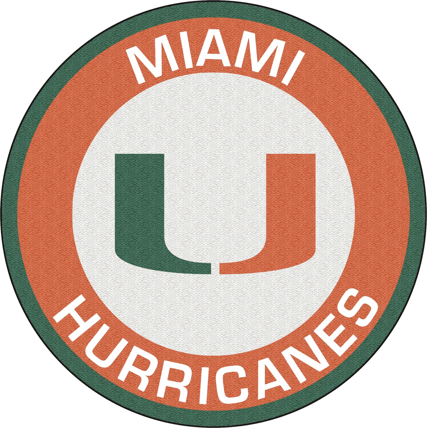 University of Miami Hurricanes Embroidered Patch