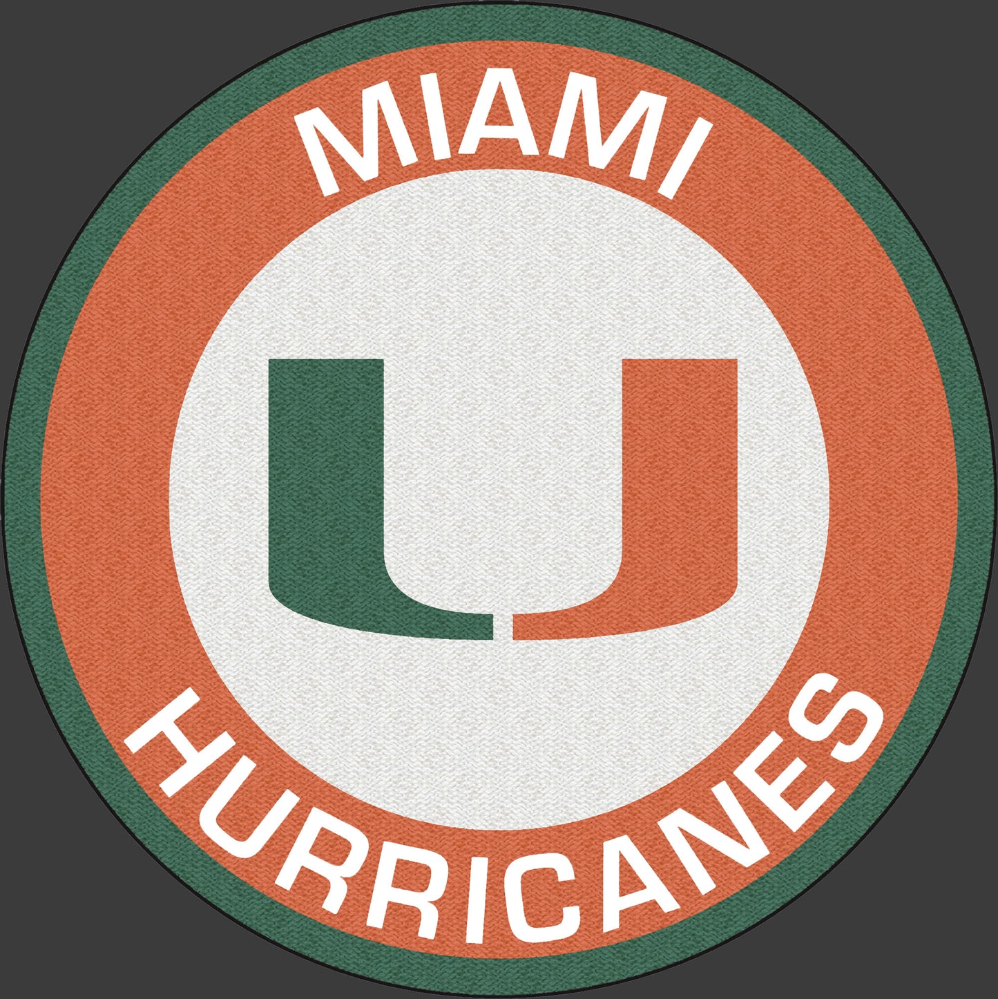 University of Miami Hurricanes Embroidered Patch