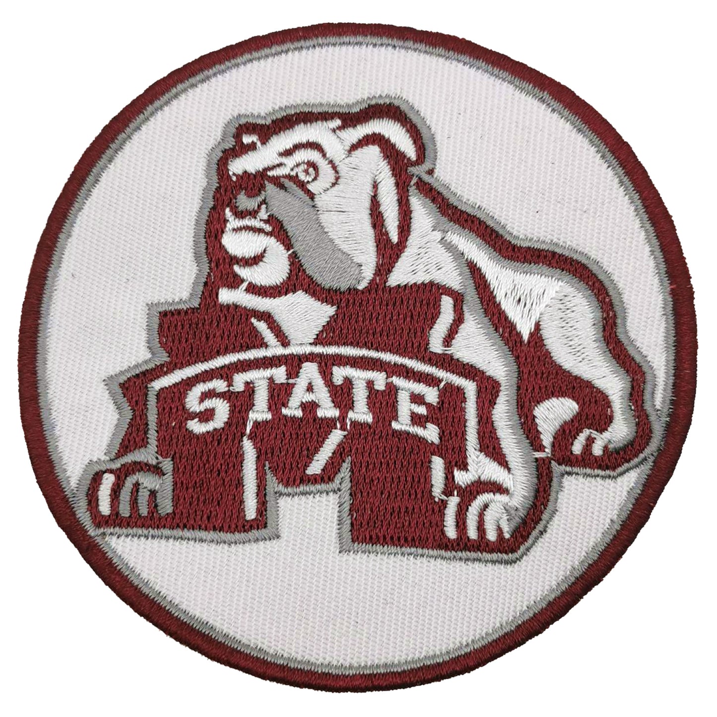 Mississippi State Bulldogs Embroidered Patch