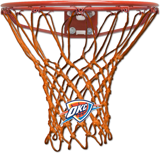 Krazy Netz OKC THUNDER ORANGE BAKSETBALL NET