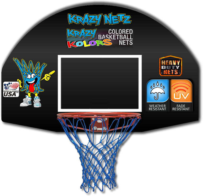 Krazy Netz Royal Blue Basketball Rim Net