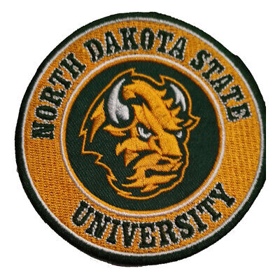 North Dakota State University Bison Embroidered Patch