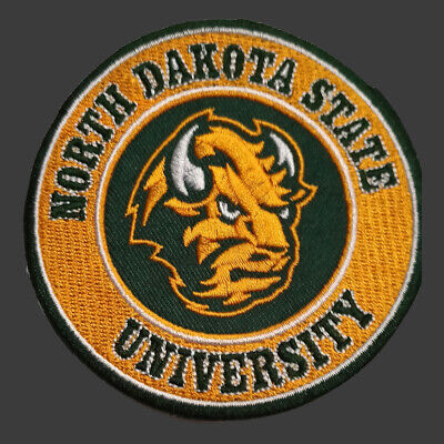North Dakota State University Bison Embroidered Patch