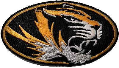 University of Missouri Tigers Embroidered Patch Sew-on, Iron-on