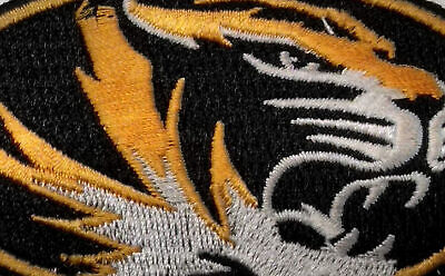 University of Missouri Tigers Embroidered Patch Sew-on, Iron-on