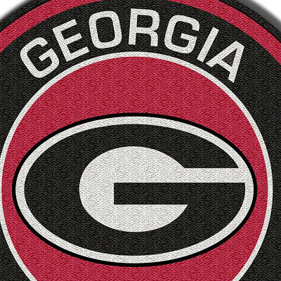 University of Georgia Bulldogs Embroidered Patch Sew-on, Iron-on