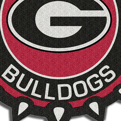 University of Georgia Bulldogs Embroidered Patch Sew-on, Iron-on