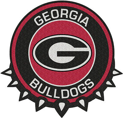 University of Georgia Bulldogs Embroidered Patch Sew-on, Iron-on
