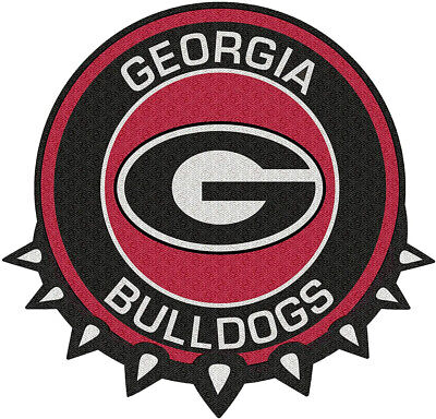 University of Georgia Bulldogs Embroidered Patch Sew-on, Iron-on