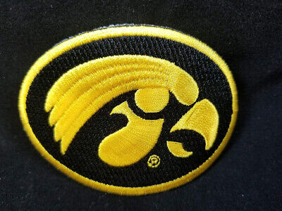 University of Iowa Hawkeyes Embroidered Patch Sew-on, Iron-on