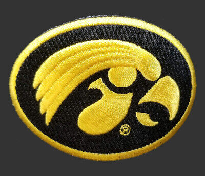 University of Iowa Hawkeyes Embroidered Patch Sew-on, Iron-on