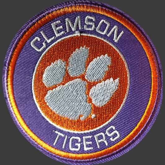  Clemson University Tigers Embroidered Patch