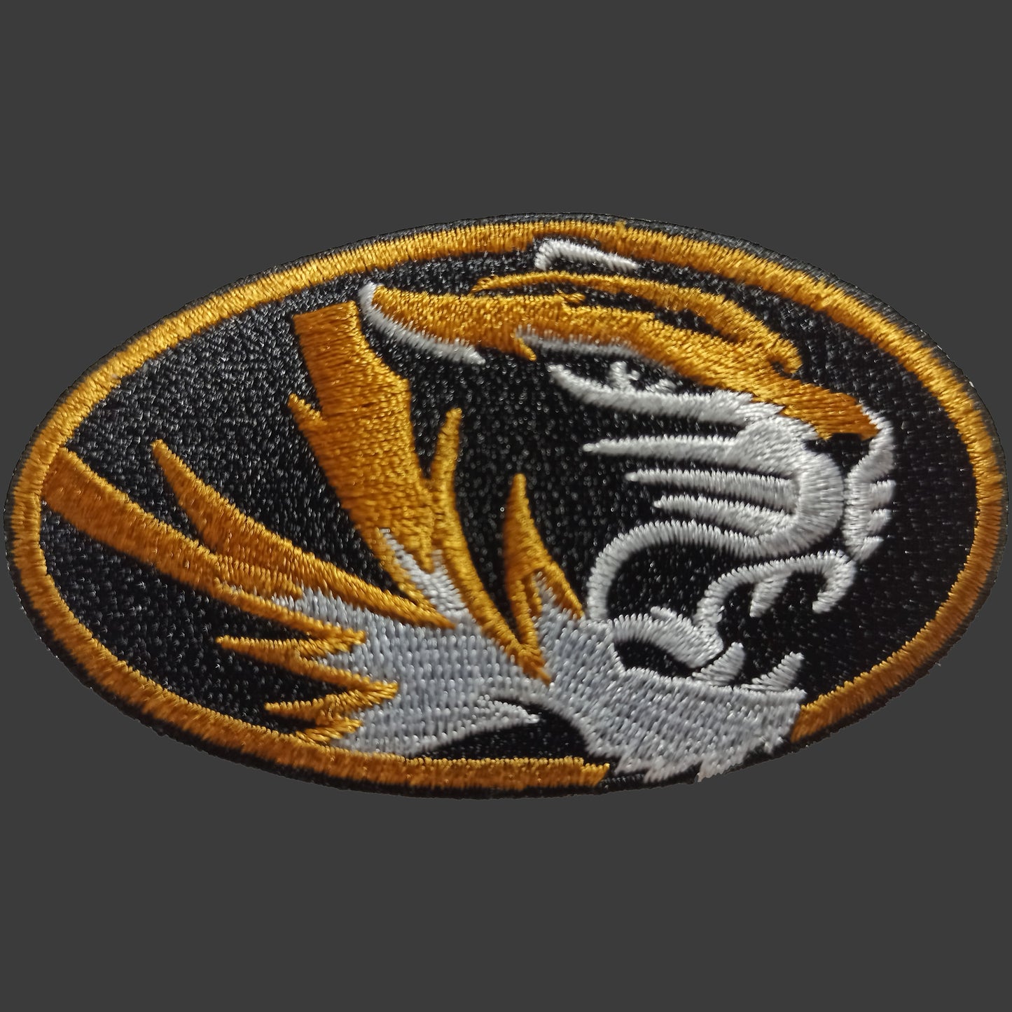 University of Missouri Tigers Embroidered Patch Sew-on, Iron-on