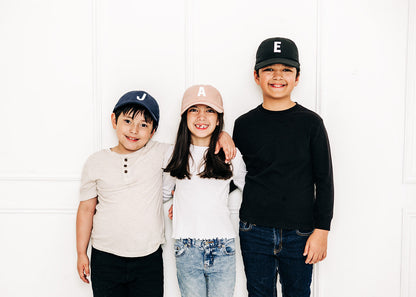 Navy Letter Athletic Hat