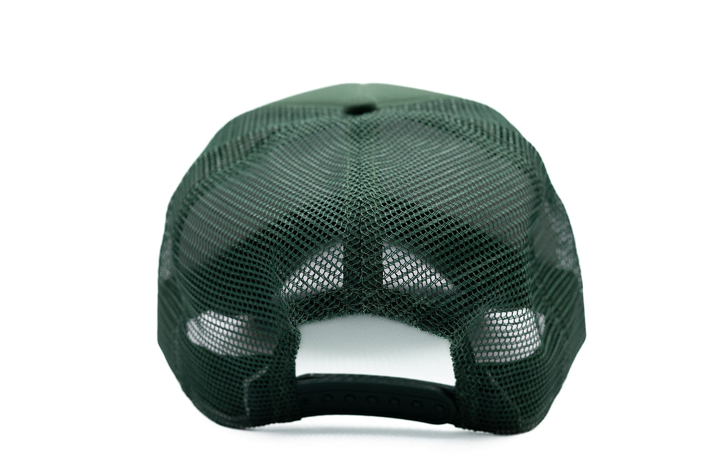 Dark Green Letter Trucker Hat