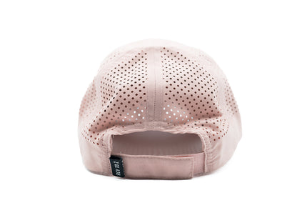 Dusty Rose Letter Athletic Hat