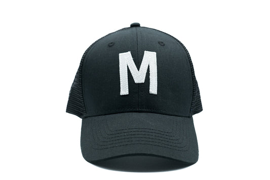 Black Letter Snapback Hat