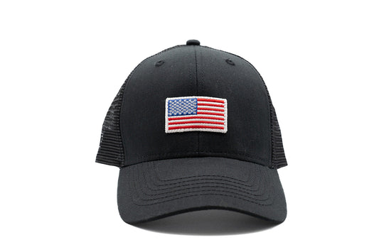 Flag Patch Snapback Hat