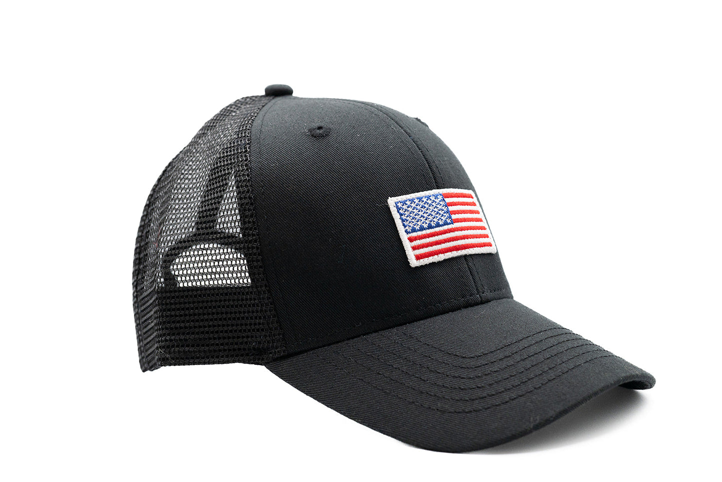 Flag Patch Snapback Hat