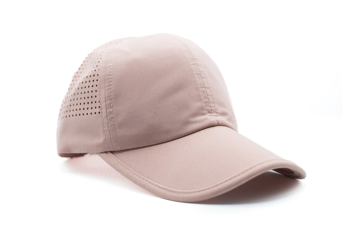 Dusty Rose Letter Athletic Hat
