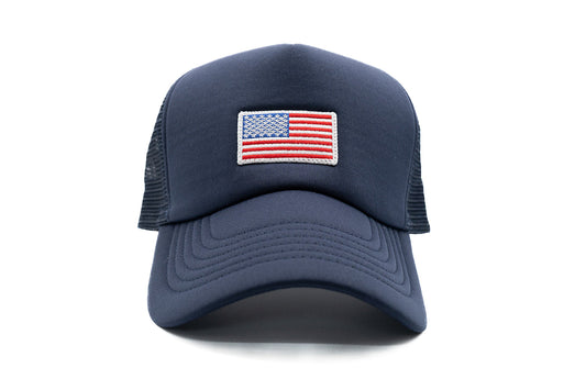 Flag Patch Trucker Hat