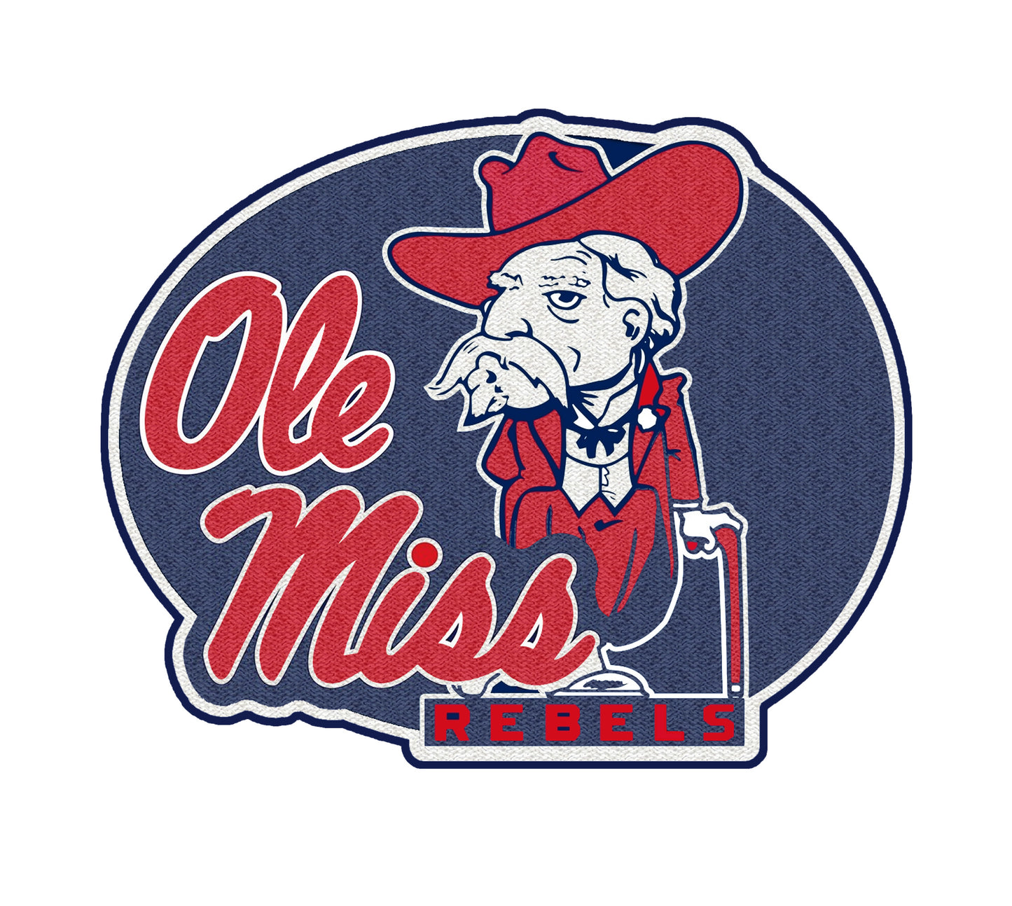 University of Mississippi Ole Miss Embroidered Patch