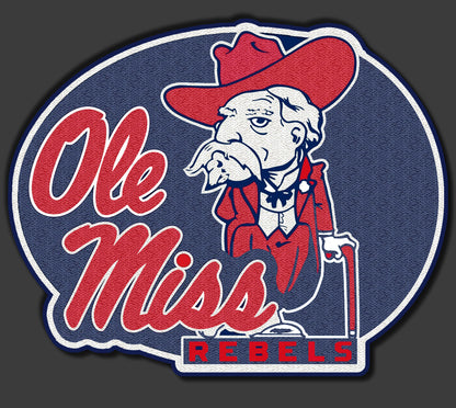 University of Mississippi Ole Miss Embroidered Patch