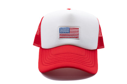 Flag Patch Trucker Hat