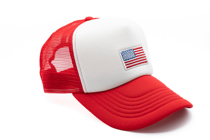 Flag Patch Trucker Hat