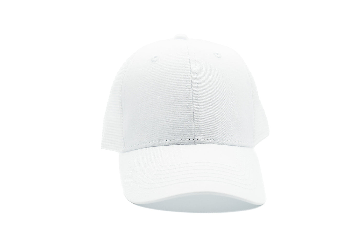 White Letter Snapback Hat