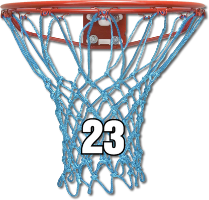 Krazy Netz Playerz Numbered Basketball Rim Net