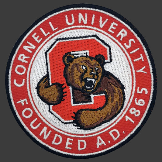 Cornell University Bears Embroidered Patch