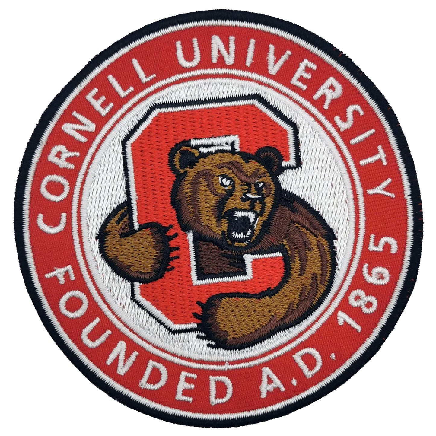 Cornell University Bears Embroidered Patch