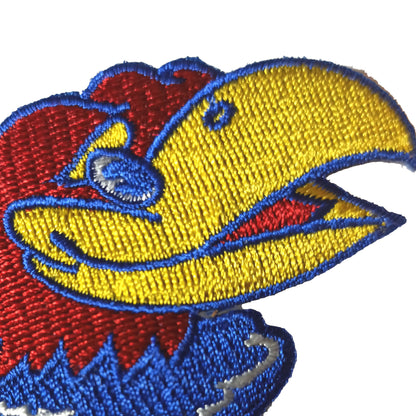 University of Kansas Jayhawk Embroidered Patch