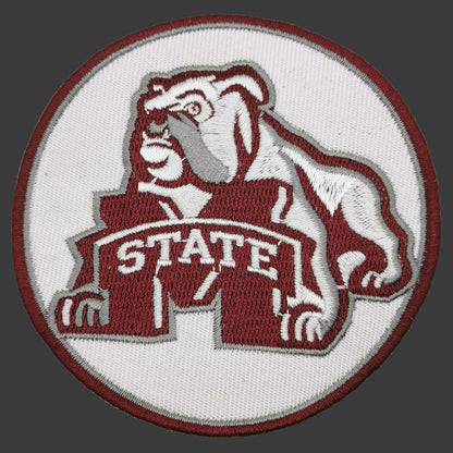 Mississippi State Bulldogs Embroidered Patch