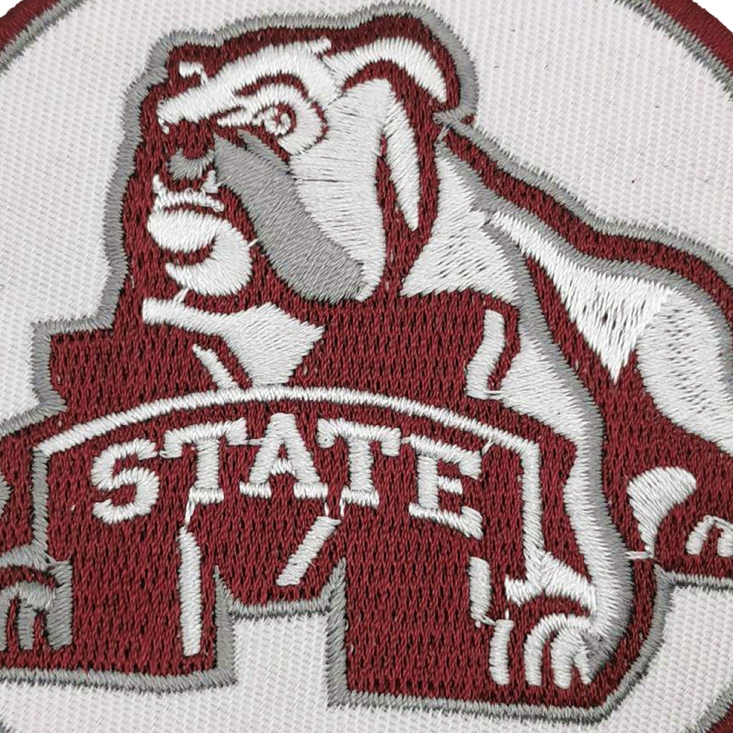 Mississippi State Bulldogs Embroidered Patch