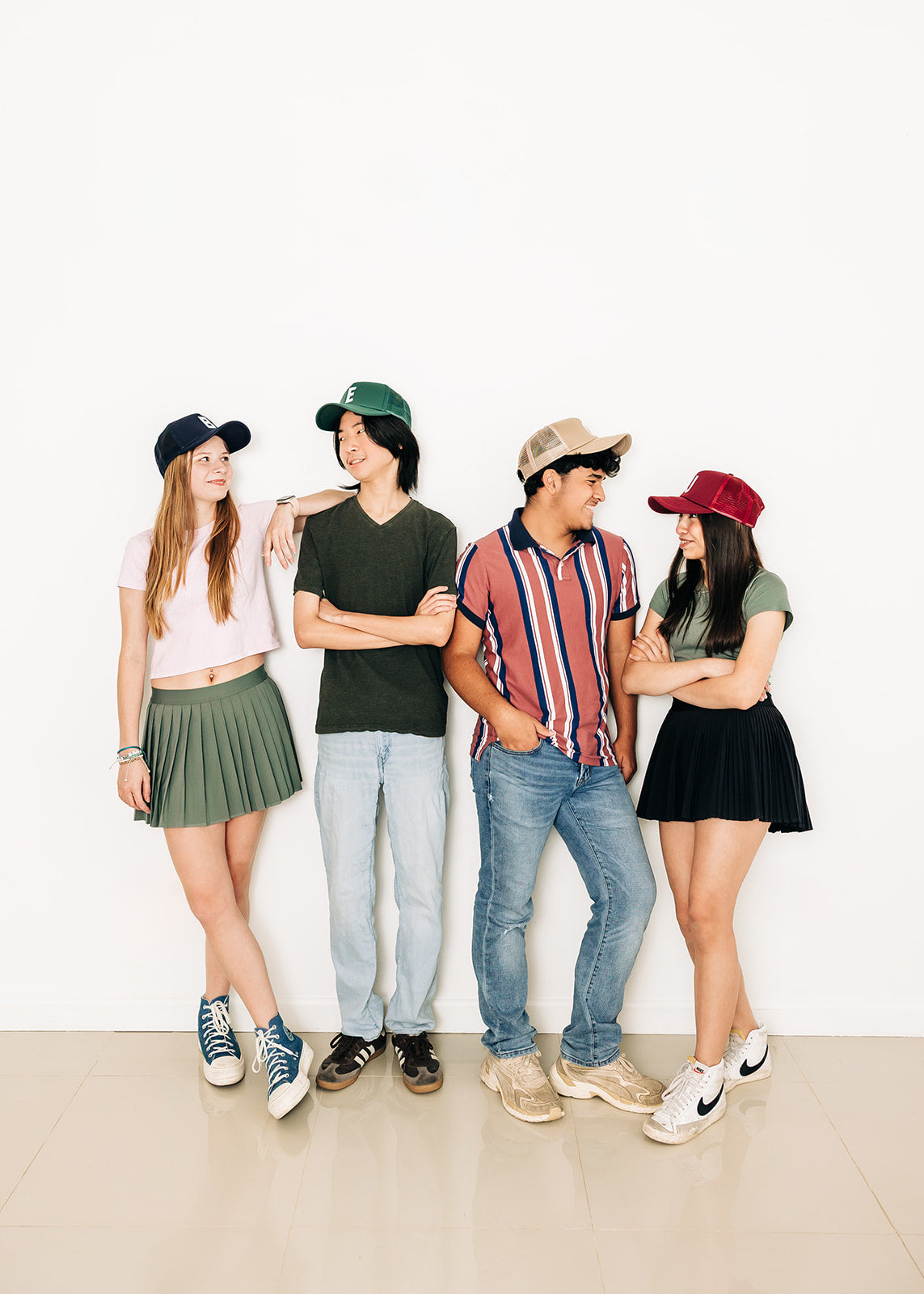 Khaki Foam Trucker Hat