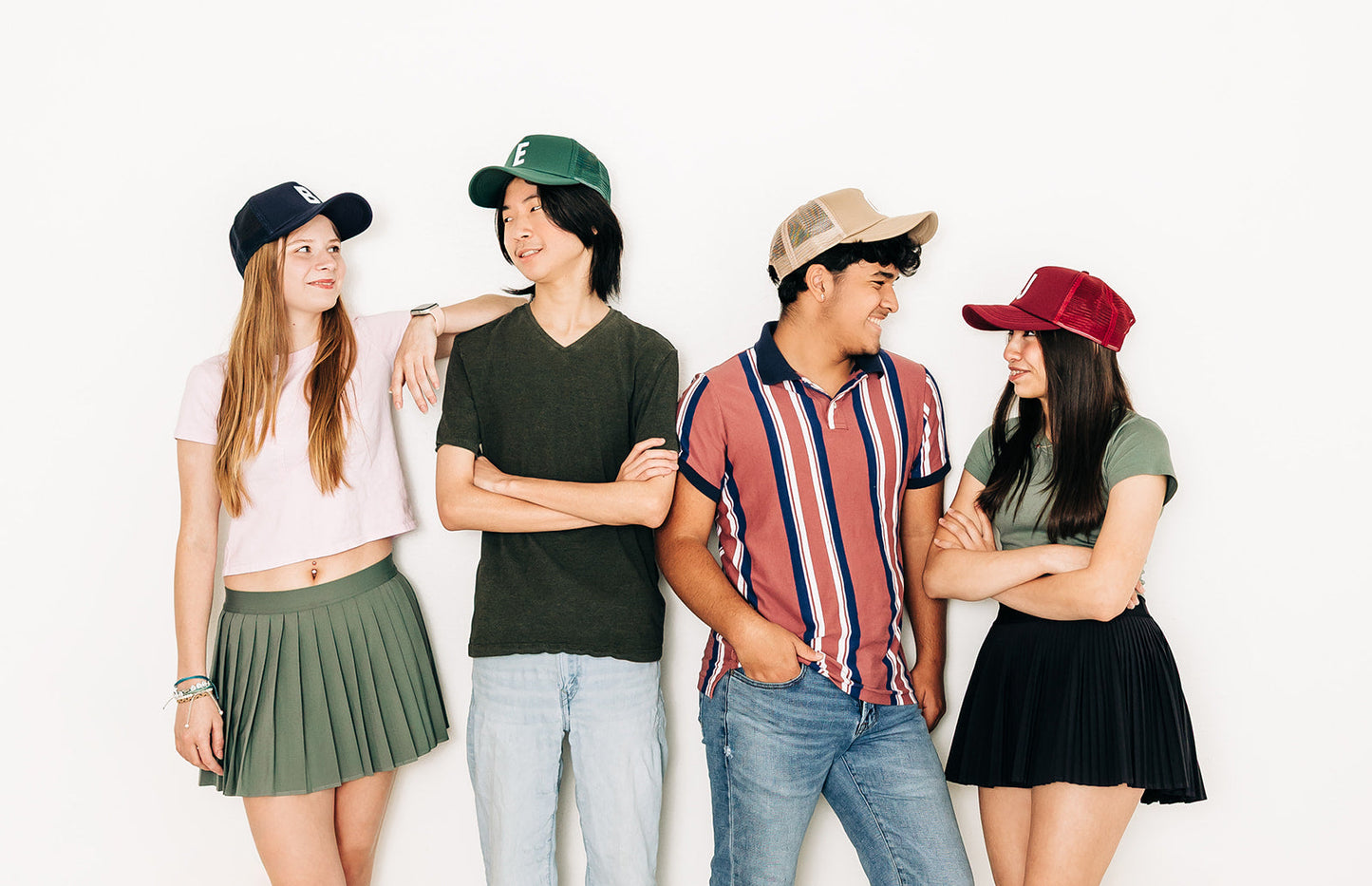 Khaki Foam Trucker Hat