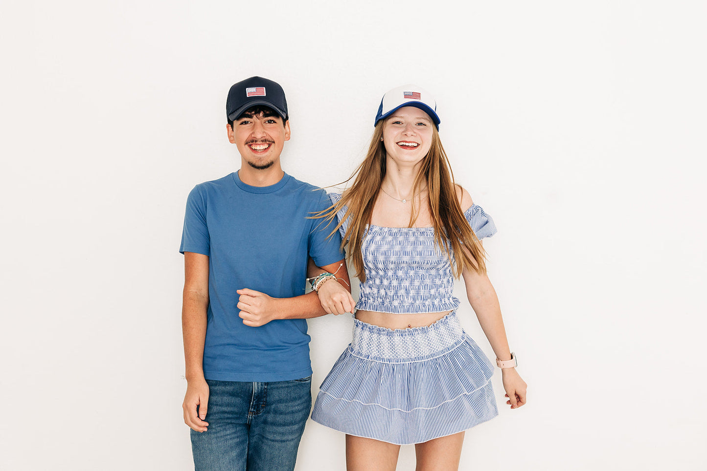 Flag Patch Trucker Hat