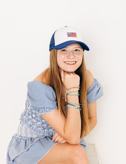 Flag Patch Trucker Hat