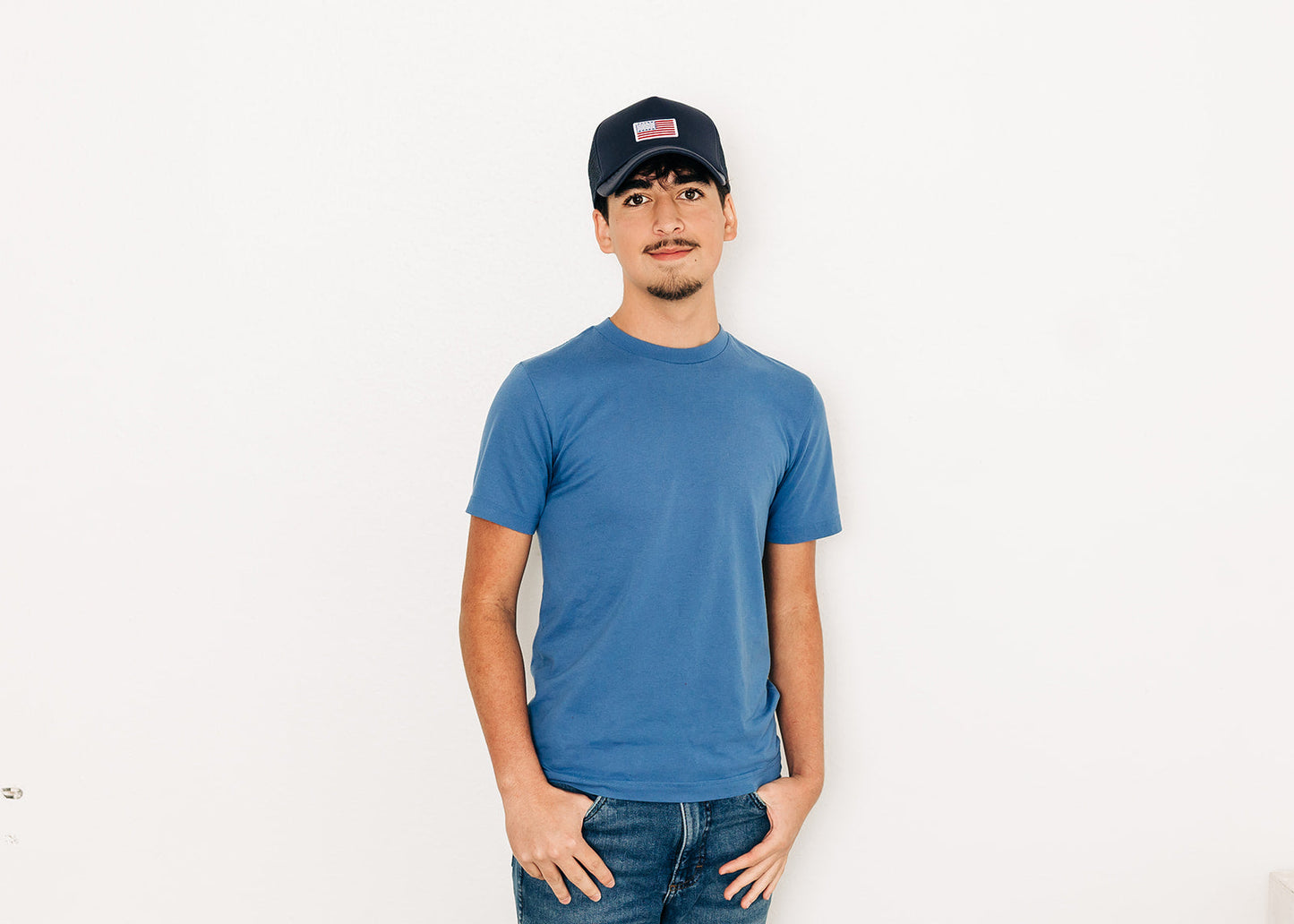 Flag Patch Trucker Hat