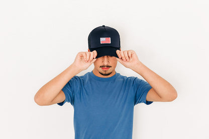 Flag Patch Trucker Hat
