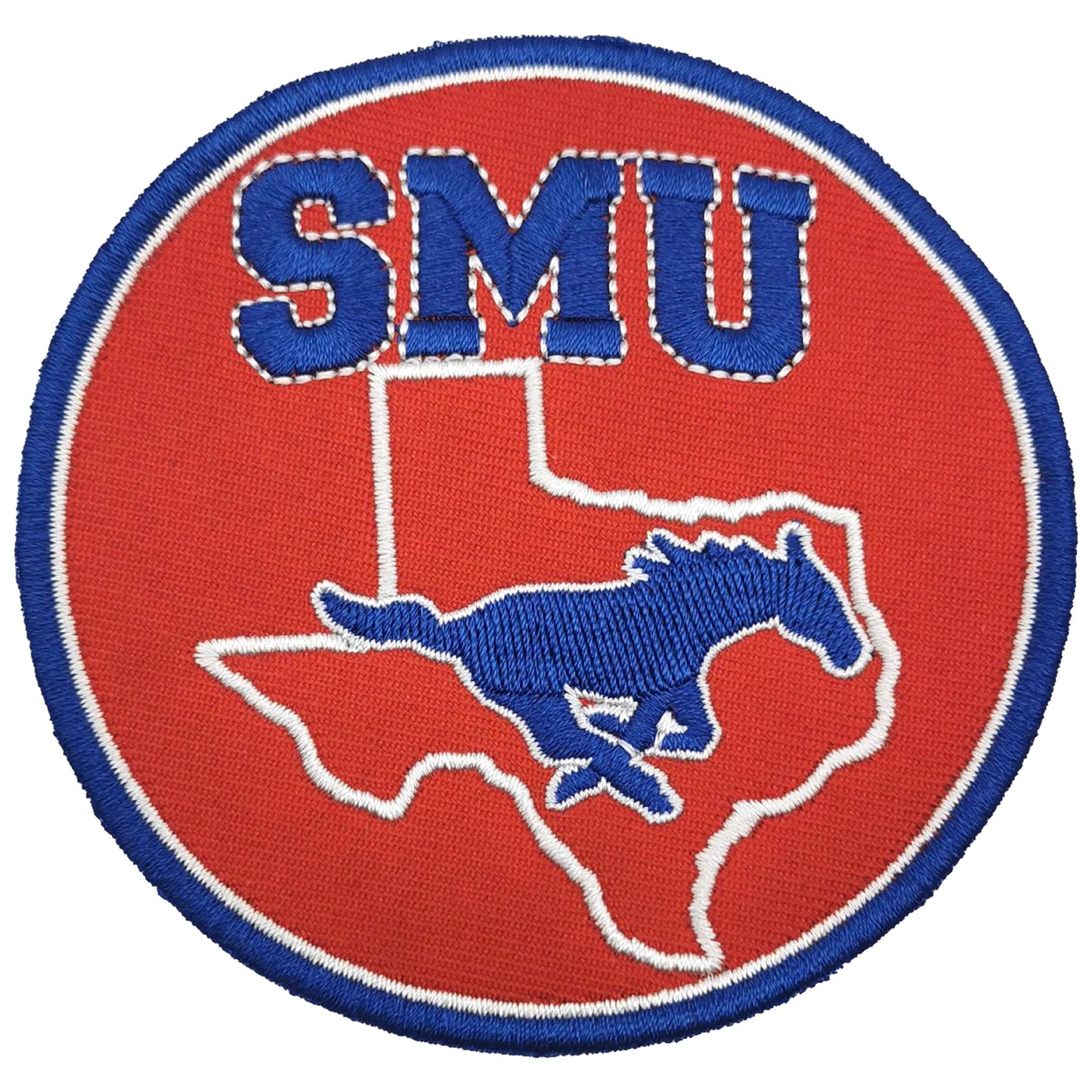 SMU Southern Methodist University Mustangs Embroidered Patch