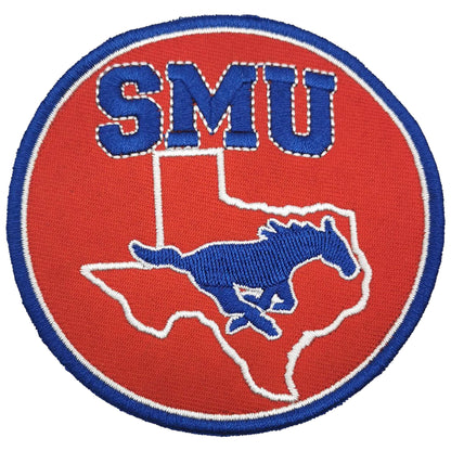 SMU Southern Methodist University Mustangs Embroidered Patch