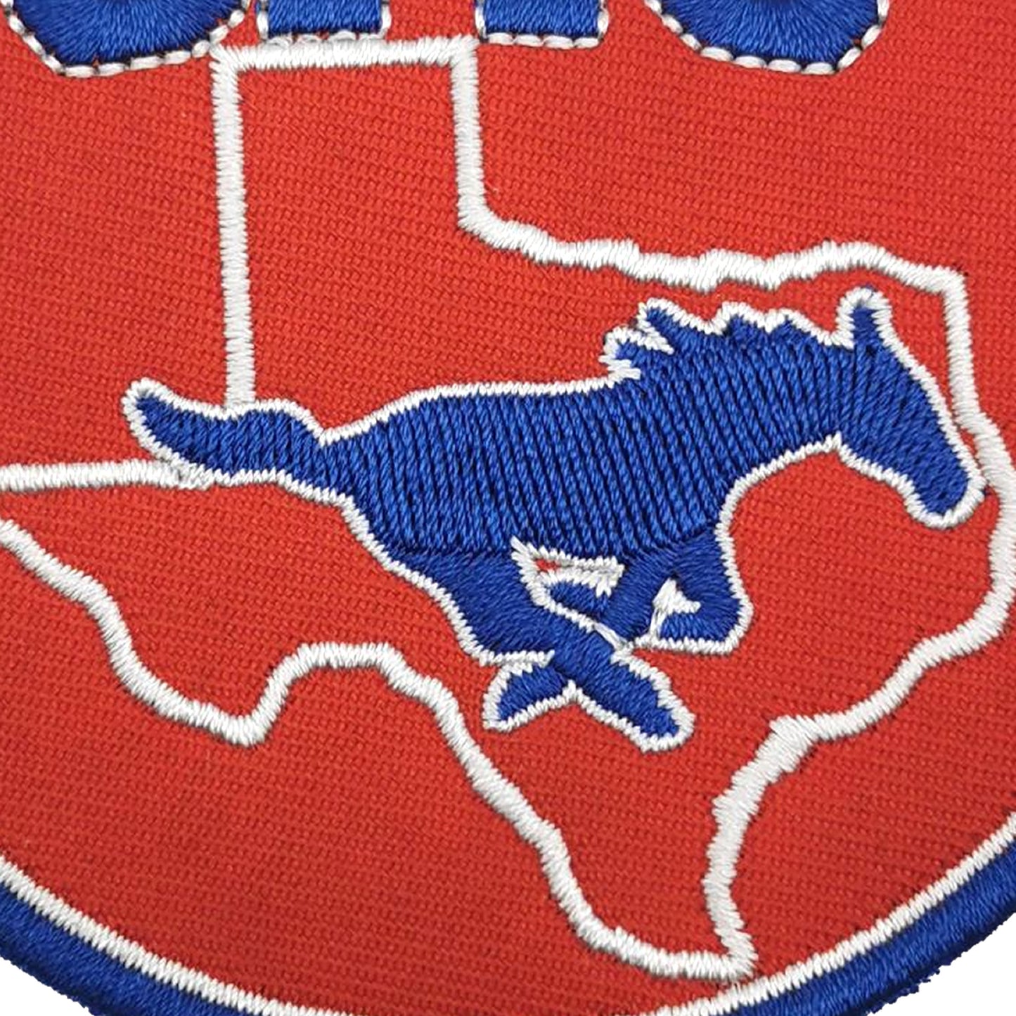 SMU Southern Methodist University Mustangs Embroidered Patch